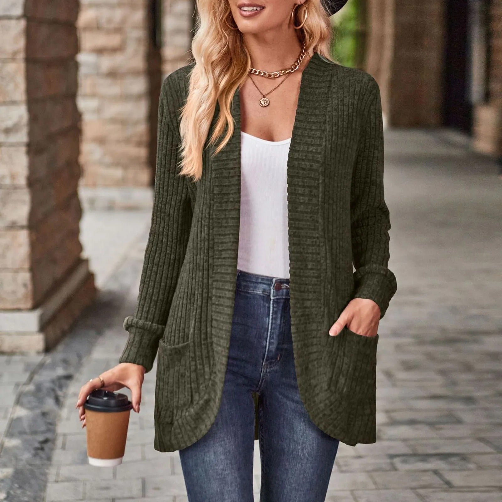 Gracie - Chic Knitted Cardigan